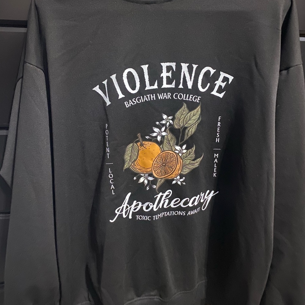 Fourth Wing Crew Neck Sweatshirt